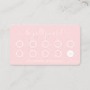 Search for pink loyalty cards Beauty salon