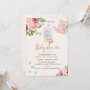 Recherche de high tea bridal shower invitations Élégant