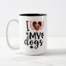 Search for make my own mugs I love my dog