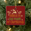 Search for believe ornaments Festive