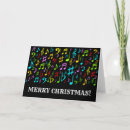 Search for musical notes christmas cards Xmas