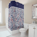 Search for red blue striped shower curtains Beach house