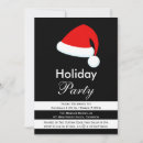 Search for black santa invitations Red