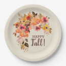 Recherche de fall wedding plates Botanique