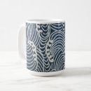 Search for japanese patterns mugs Wave