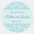 Search for save the date reminder stickers Damask
