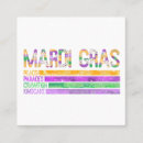 Search for mardi gras business cards Beads