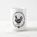 Search for barnyard animal mugs Rooster