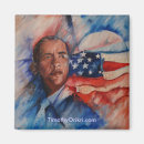 Recherche de barack obama magnete Drapeau