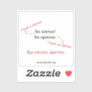 Recherche de uterus stickers Avortement