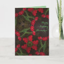 Search for red tulips birthday cards Green