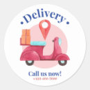 Search for food delivery stickers Modern