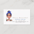 Search for face makeup artist business cards Cosmetics