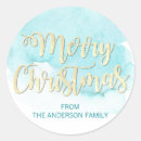 Search for turquoise and gold stickers Blue