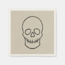 Search for skull napkins Creepy
