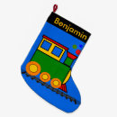 Search for train christmas stockings Engine