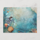 Recherche de scaphandre cartes postales Plongeur