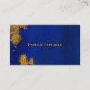 Search for cobalt blue business cards Elegant