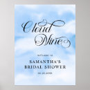 Search for cloud posters Bridal shower