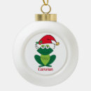 Search for santa frog christmas decor Cute