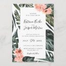 Recherche de élégant design tropical mariage invitations Plage