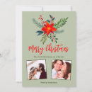 Search for our first christmas cards Watercolor
