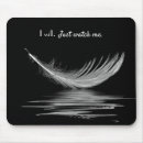 Search for feather mousepads White