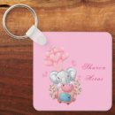 Search for pink elephant keychains Flowers