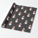 Search for snowman christmas wrapping paper Snowmen