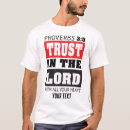 Search for trust in the lord tshirts Proverbs 3