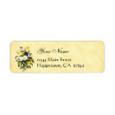 Search for pansies return address labels Pansy