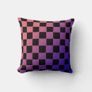 Search for checkerboard pillows Purple