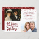 Search for 40th anniversary party invitations Retro