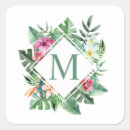 Search for monogram frame stickers Floral