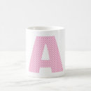 Search for polka dot monogram mugs Feminine