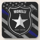 Search for cop coasters Thin blue line
