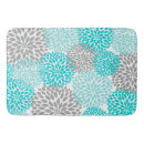 Search for turquoise floral bath mats Flowers
