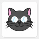 Recherche de caniche noir autocollants Chat mignon