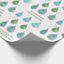 Search for pine wrapping paper Watercolor