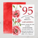 Search for 95th invitations Red