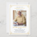 Search for gold funeral invitations In loving memory