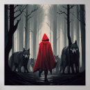 Search for little riding hood posters Red