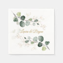 Search for cocktail wedding napkins Gold