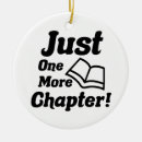 Search for book lover ornaments Reader