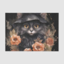Search for witches tissue paper Black cat