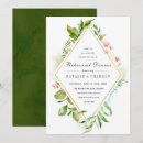Recherche de foliage rehearsal dinner invitations Aquarelle