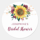 Recherche de sunflower bridal shower stickers Pays