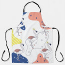 Search for retro flamingo aprons Pink