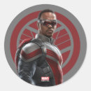 Search for falcon logo stickers Marvel comics