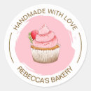 Search for cupcake business stickers Baking